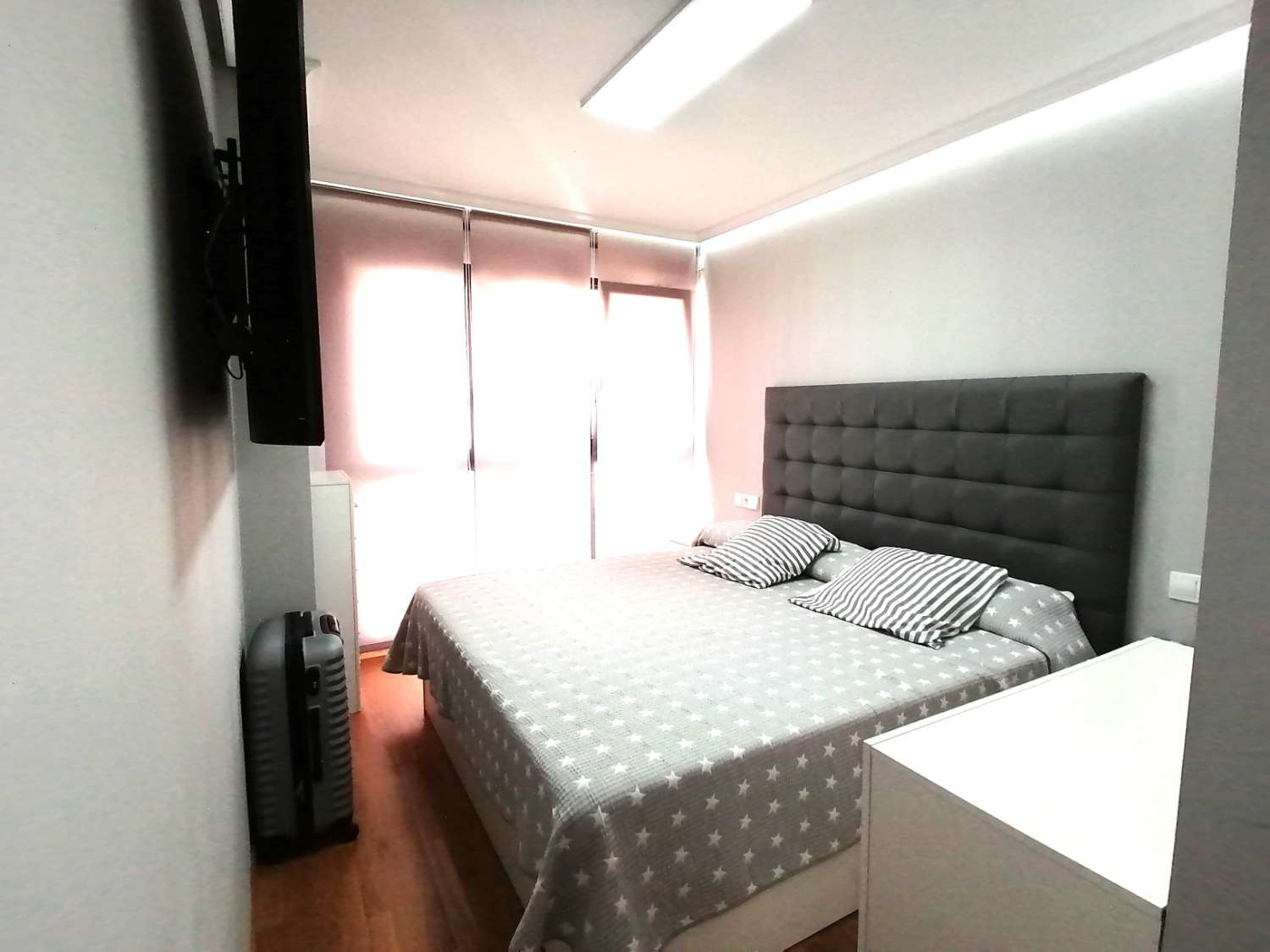 Sanxenxo: A7102: Lejlighed med stor terrasse, jacuzzi, grill...