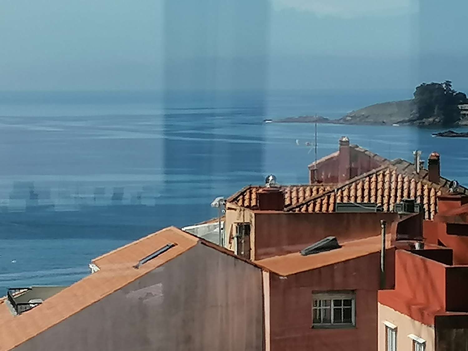 Sanxenxo: A7111: Logement avec vue magnifique sur la mer...
