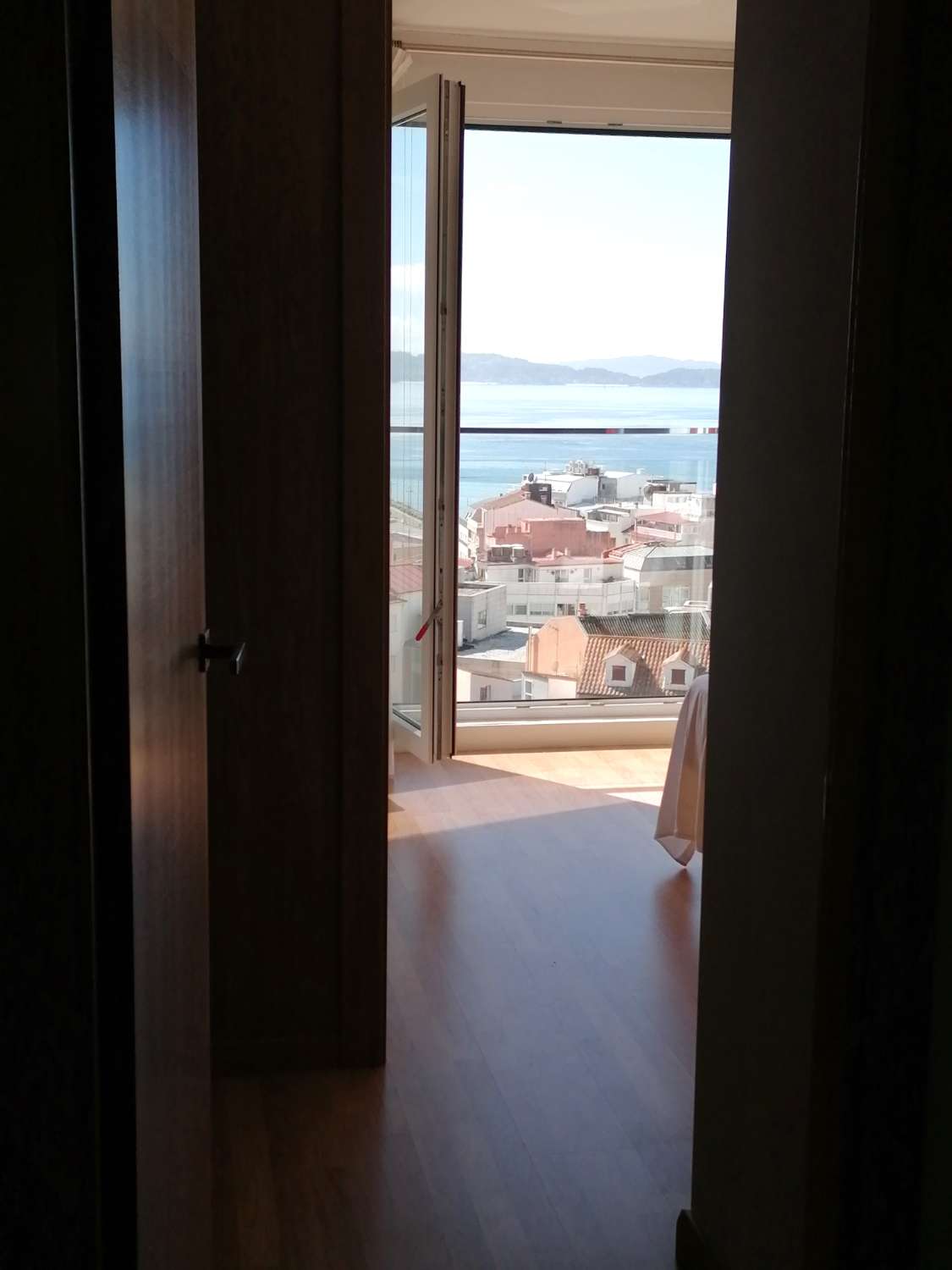 Sanxenxo: A7111: Huisvesting met prachtig uitzicht op zee...