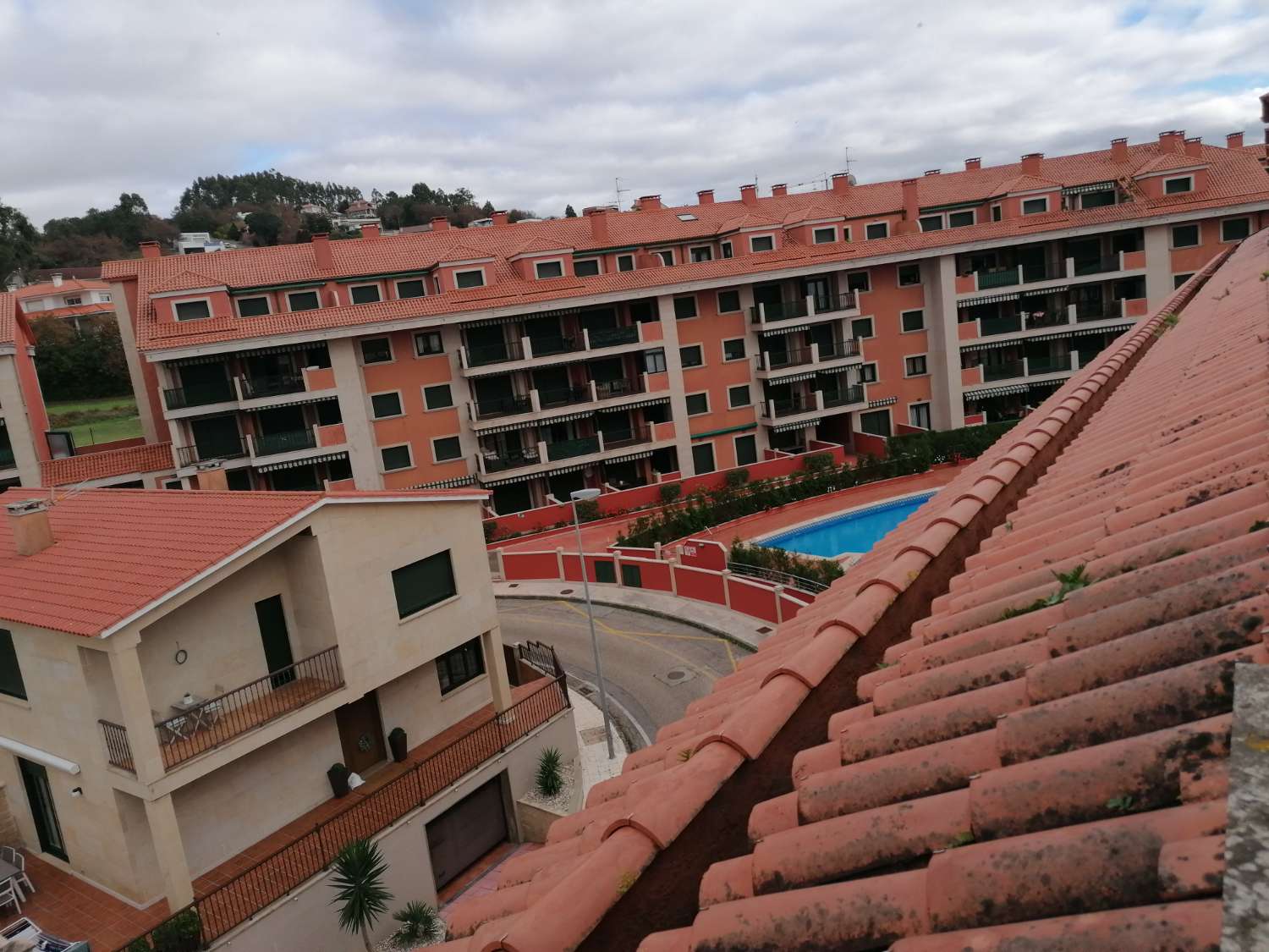 Sanxenxo: Takvåning med spektakulär terrass med utsikt över Pontevedras mynning...