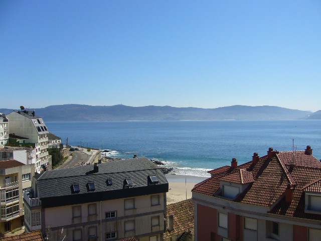 Portonovo：带露台的顶层公寓，享有Caneliñas海滩的美丽景色...