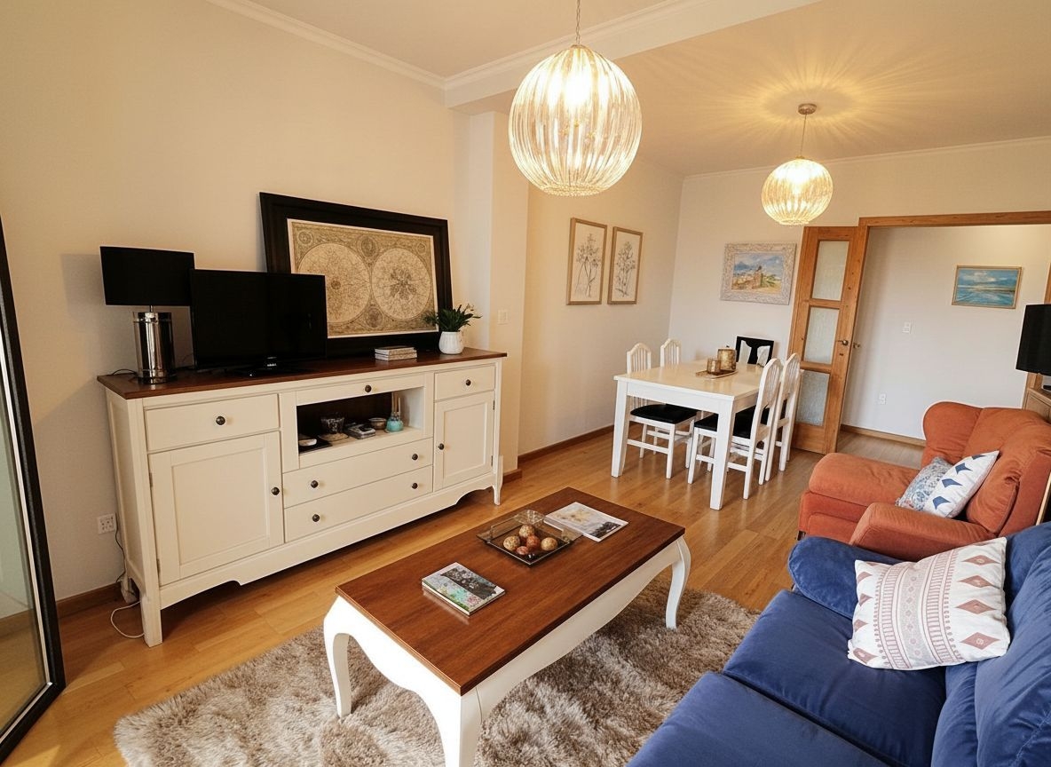 A7286: Sanxenxo: spectacular apartment with terrace, with beautiful sea views