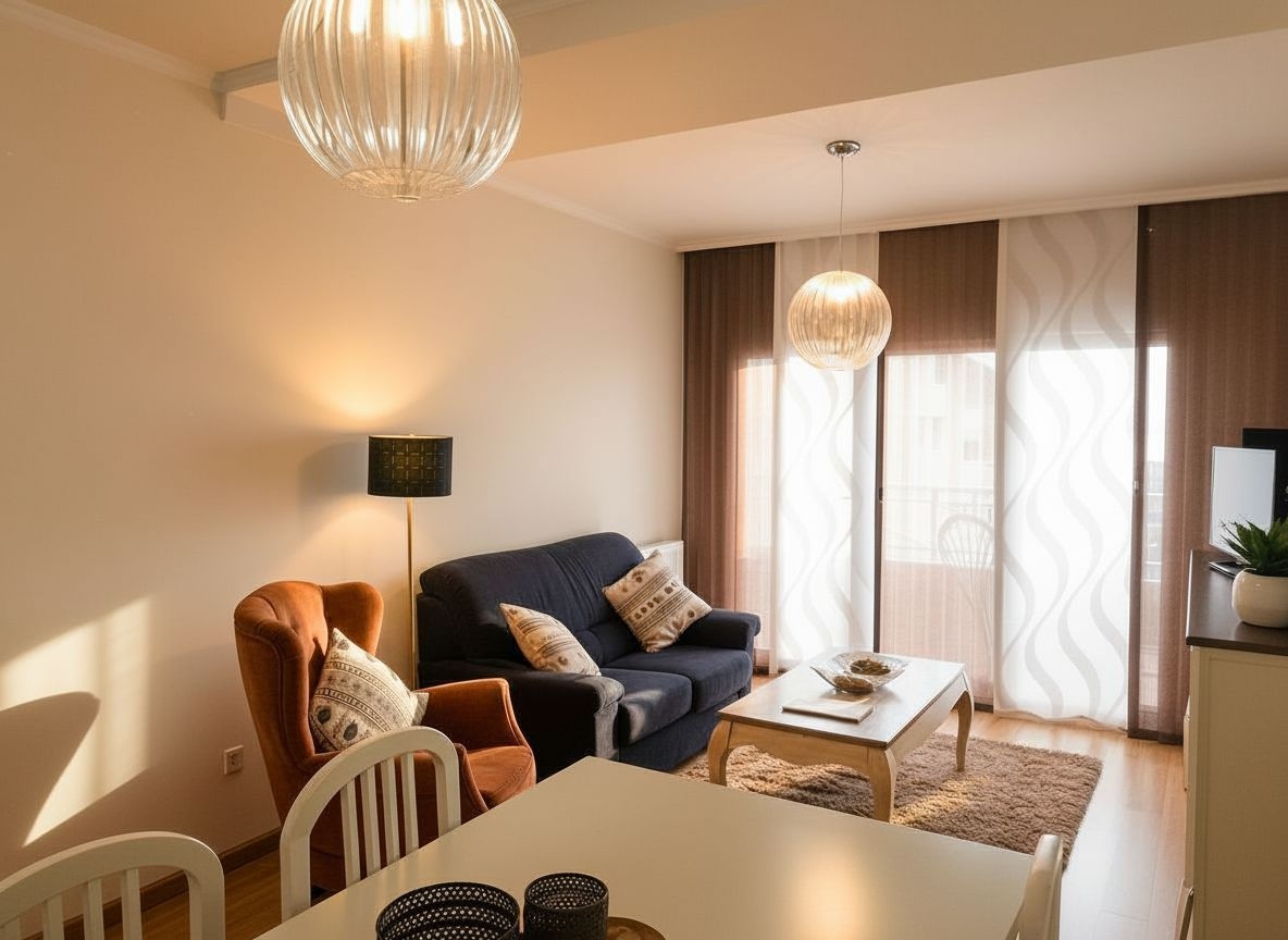 A7286: Sanxenxo: spectacular apartment with terrace, with beautiful sea views