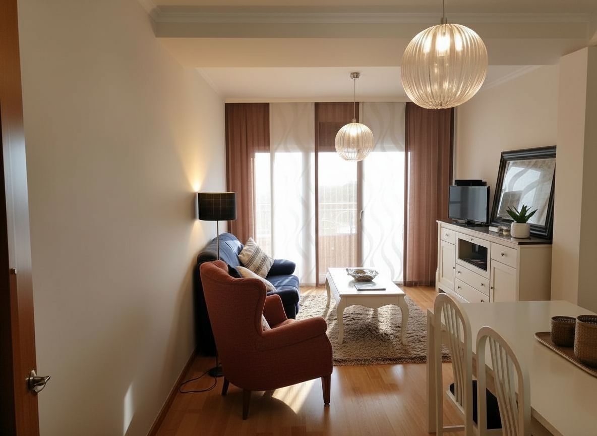 A7286: Sanxenxo: spectacular apartment with terrace, with beautiful sea views