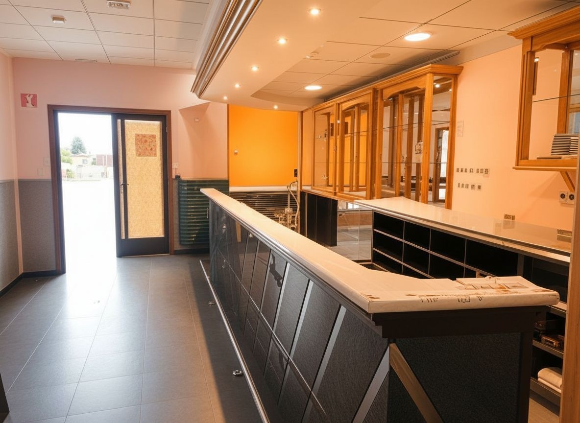 Sanxenxo: kommersiella lokaler, kafeteria.. till salu...