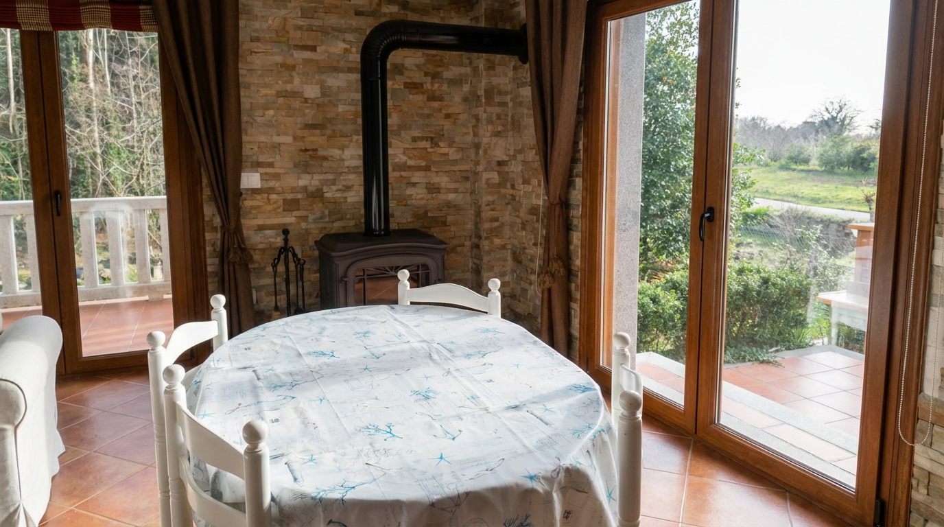 **Impresionante casa familiar en el Valle de Dorrón, Sanxenxo**