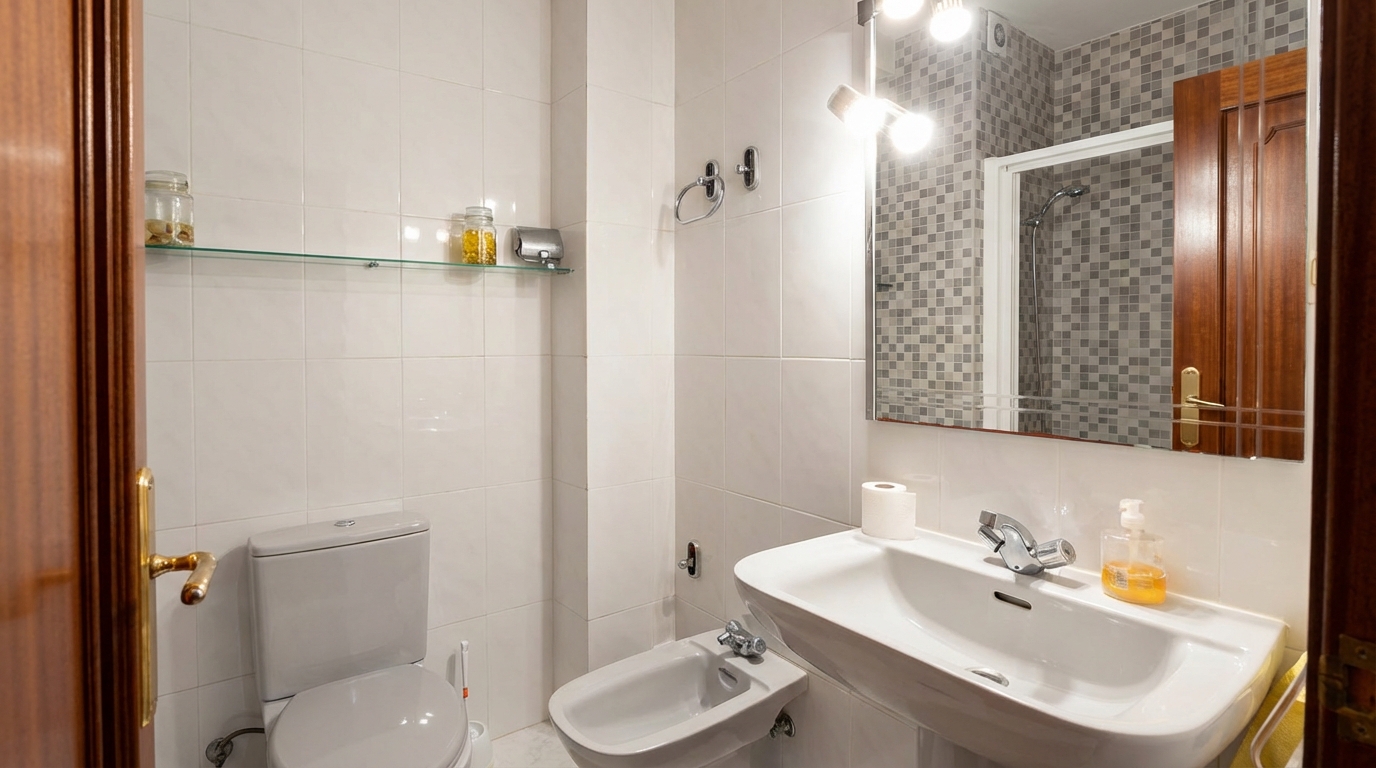 **Encantador piso exterior con terraza y jardines comunitarios**