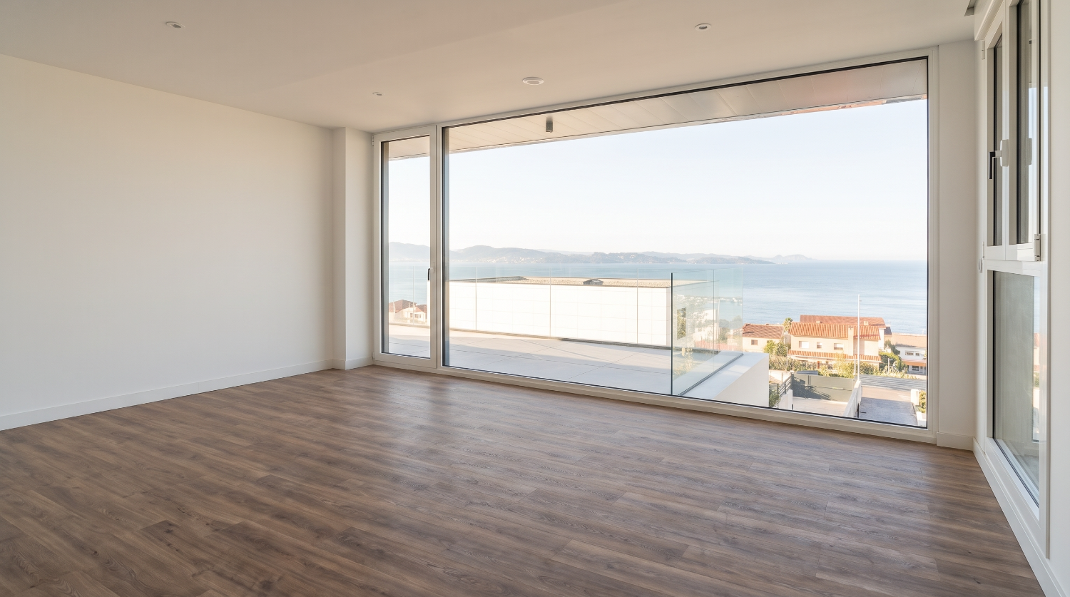 Sanxenxo: Magnifico chalet minimalista de estilo moderno con vistas a la Ria de Pontevedra