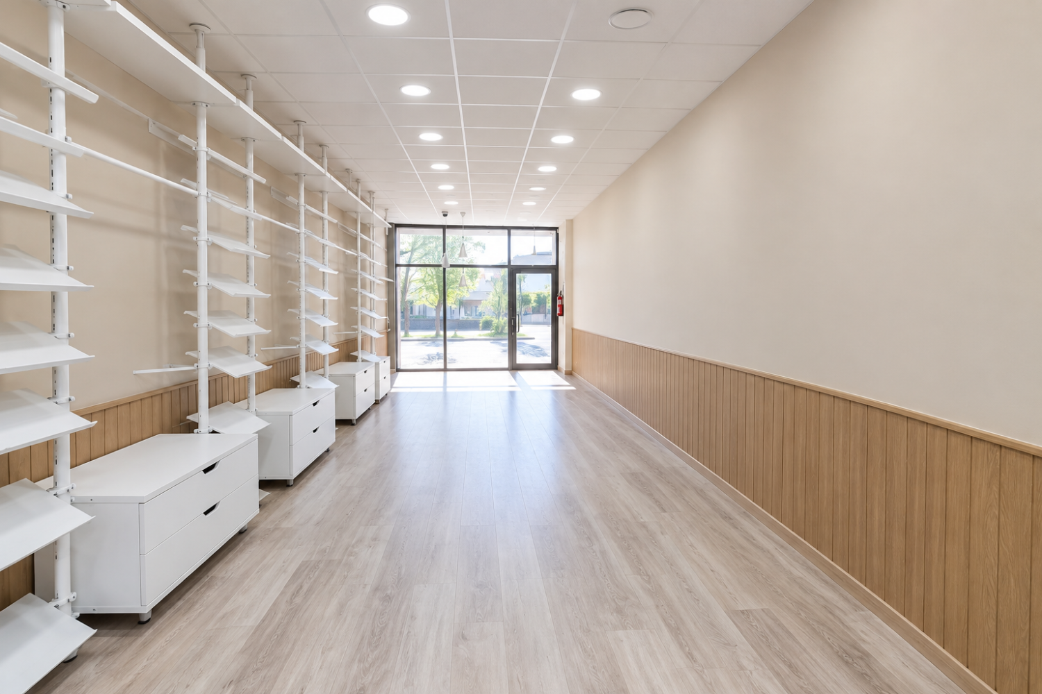 Sanxenxo: amplio local se ofrece en alquiler en c. Progreso.
