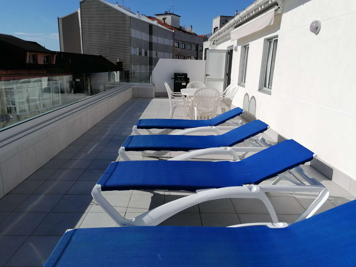 Sanxenxo: Attico con terrazza, splendida vista sul mare sul lungomare....