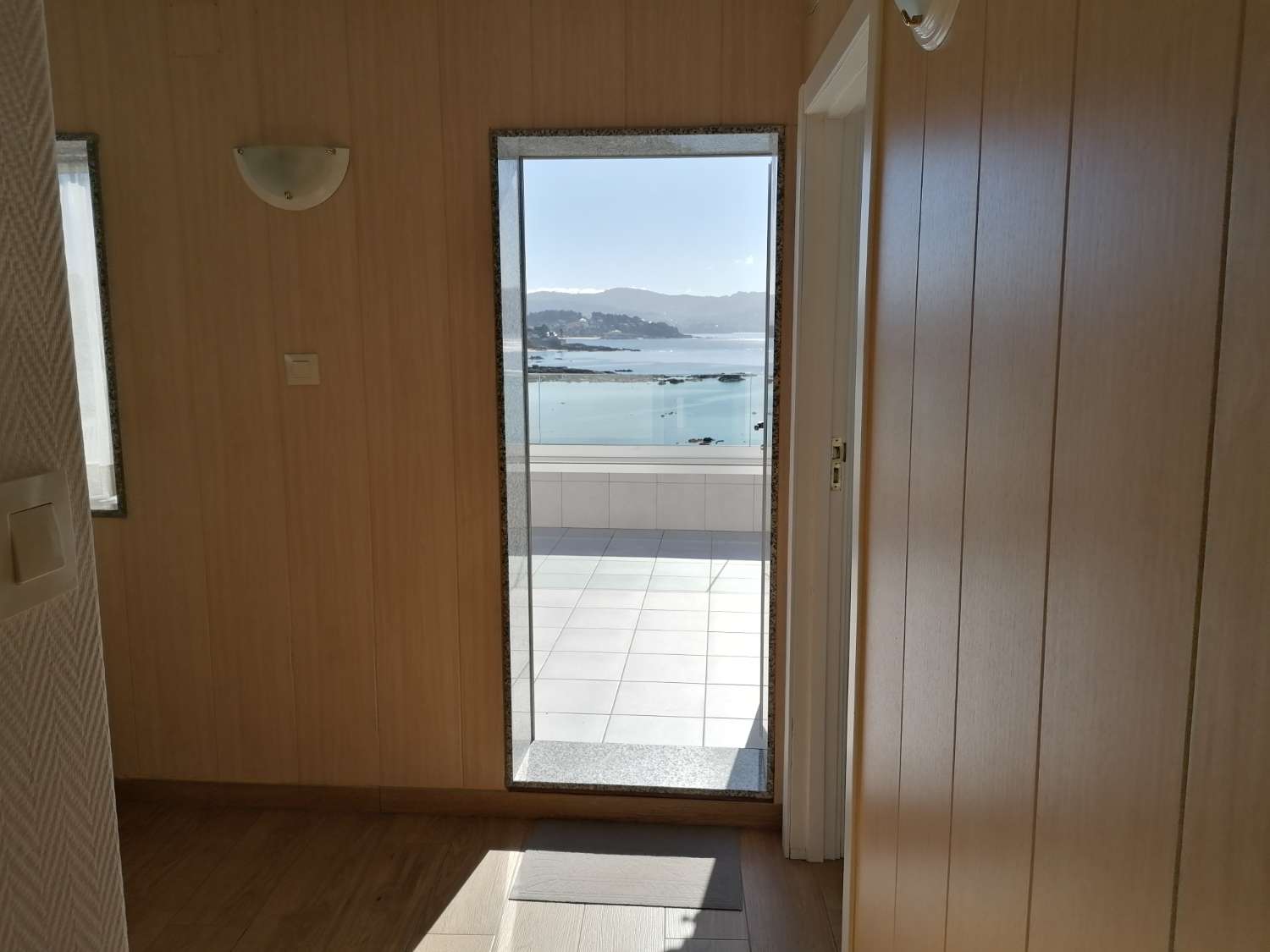 Sanxenxo: Attico con terrazza, splendida vista sul mare sul lungomare....