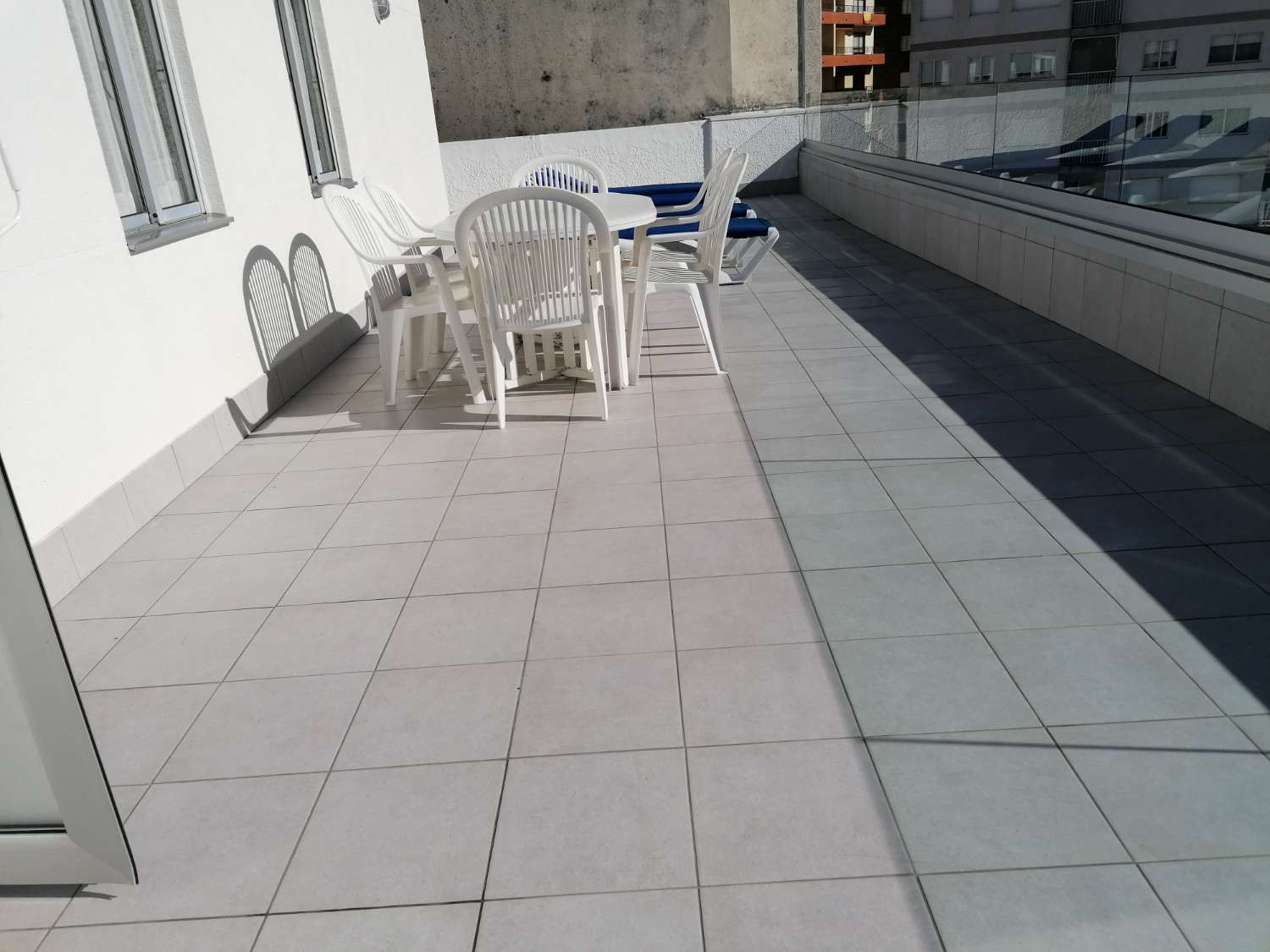 Sanxenxo: Attico con terrazza, splendida vista sul mare sul lungomare....