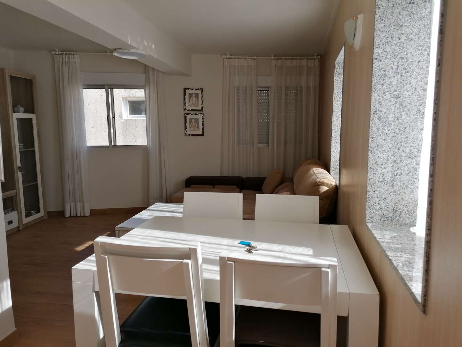 Sanxenxo: Attico con terrazza, splendida vista sul mare sul lungomare....