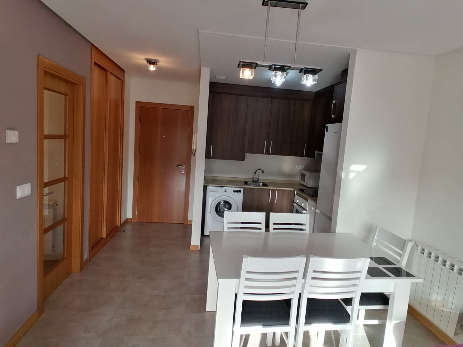 Portonovo: A7028: Appartamento con terrazza a Illas Atlanticas, di fronte alla spiaggia di Baltar....