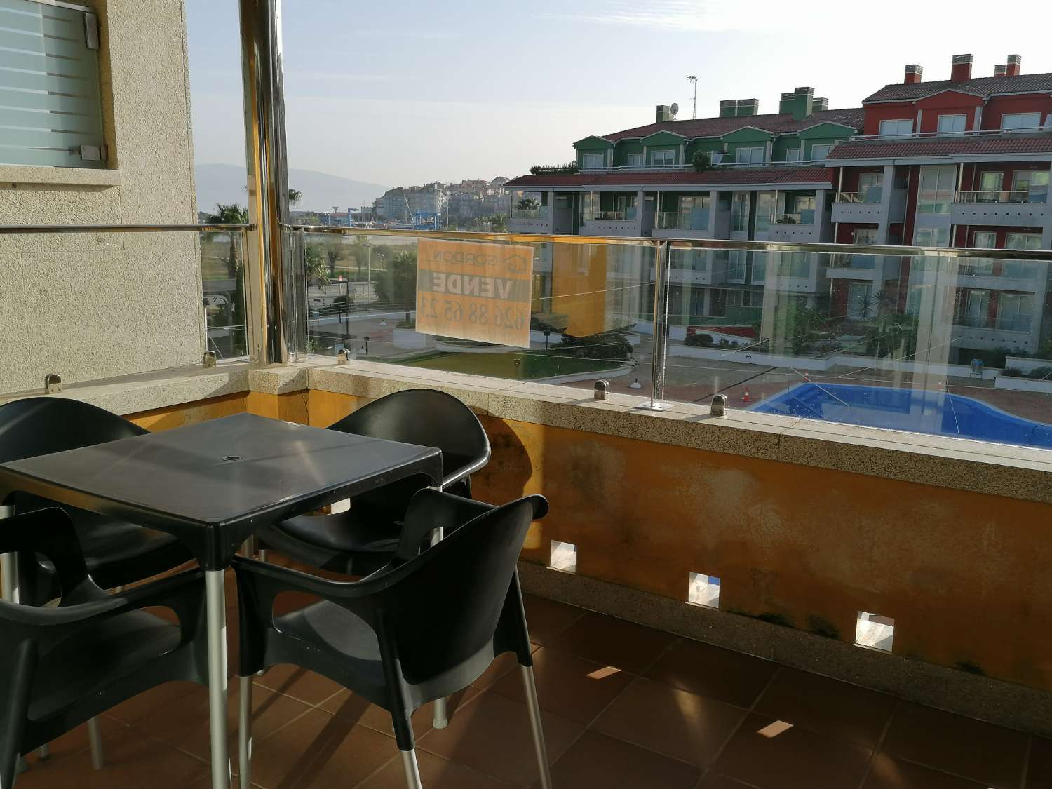 Portonovo: A7028: Appartamento con terrazza a Illas Atlanticas, di fronte alla spiaggia di Baltar....