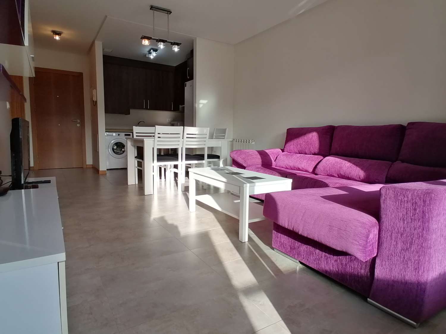 Portonovo: A7028: Appartamento con terrazza a Illas Atlanticas, di fronte alla spiaggia di Baltar....