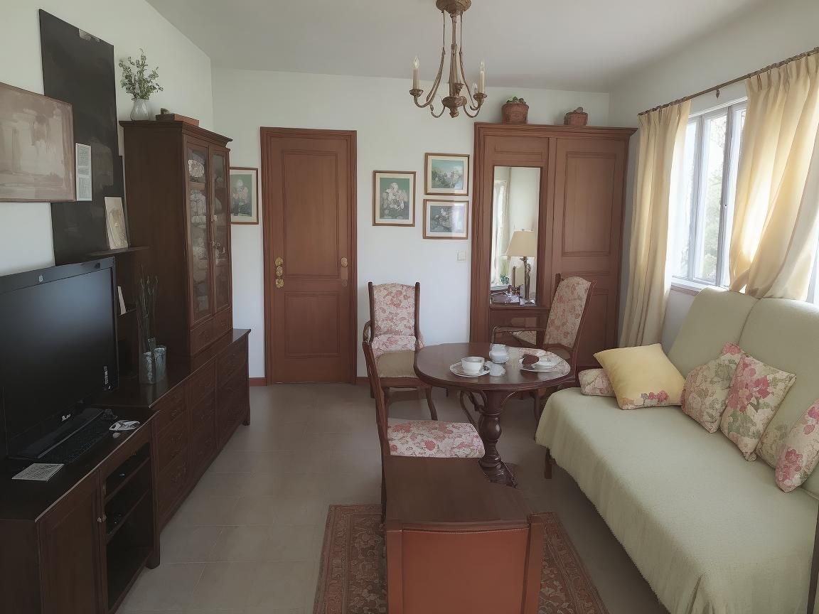 Villa with swimming pool, surrounded by gardens, fruit trees, for sale in Ribadumia...