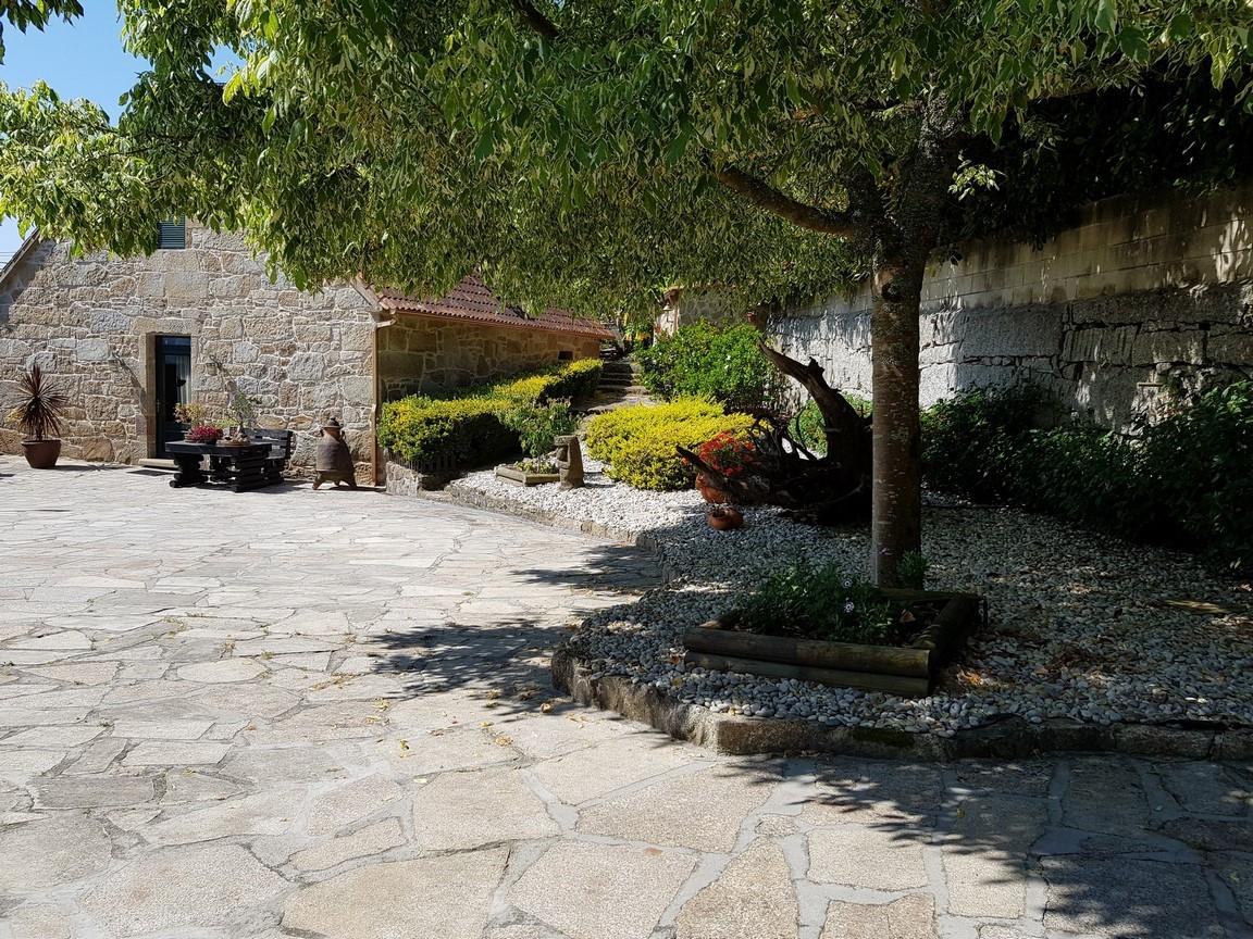 Vilanova de Arousa: Villa individuelle avec piscine extérieure entourée de jardins...