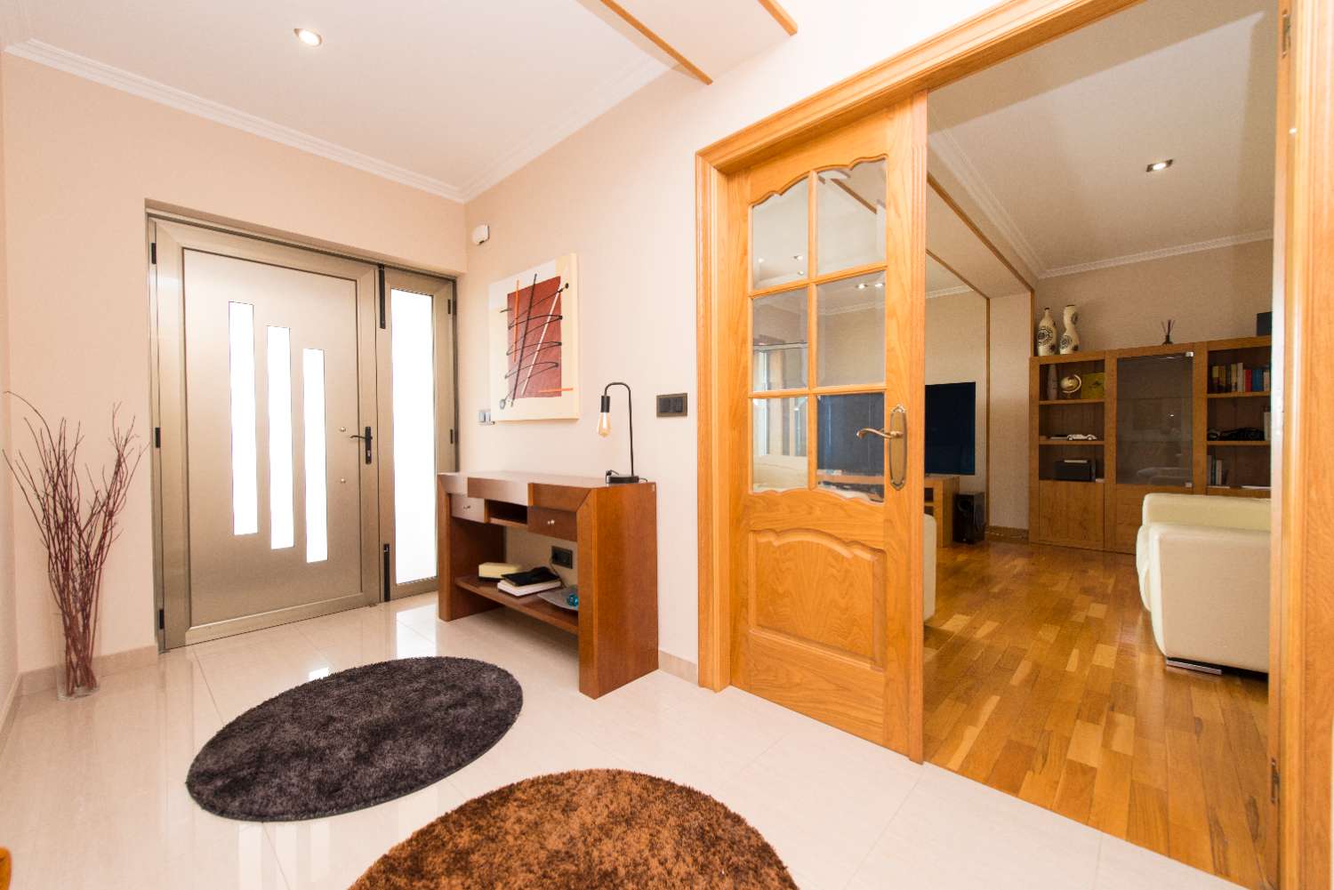 A Coruña: A7139: Cabanas: Minimalistische villa met een fantastisch uitzicht op de Ria de Ares...