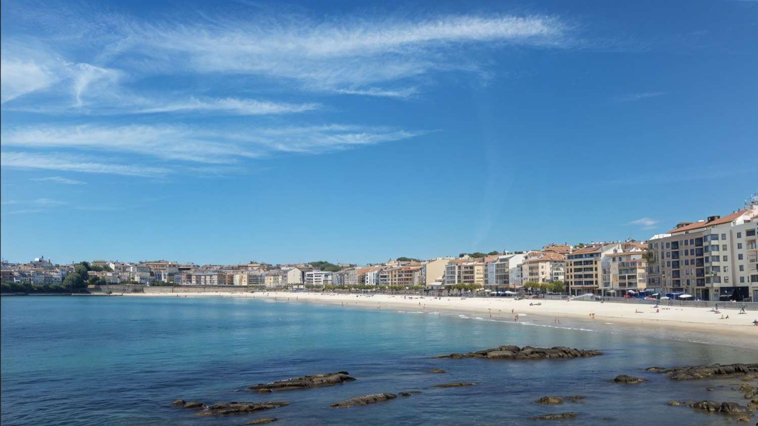Sanxenxo: A7226: Vacker takvåning med terrass, otrolig havsutsikt...