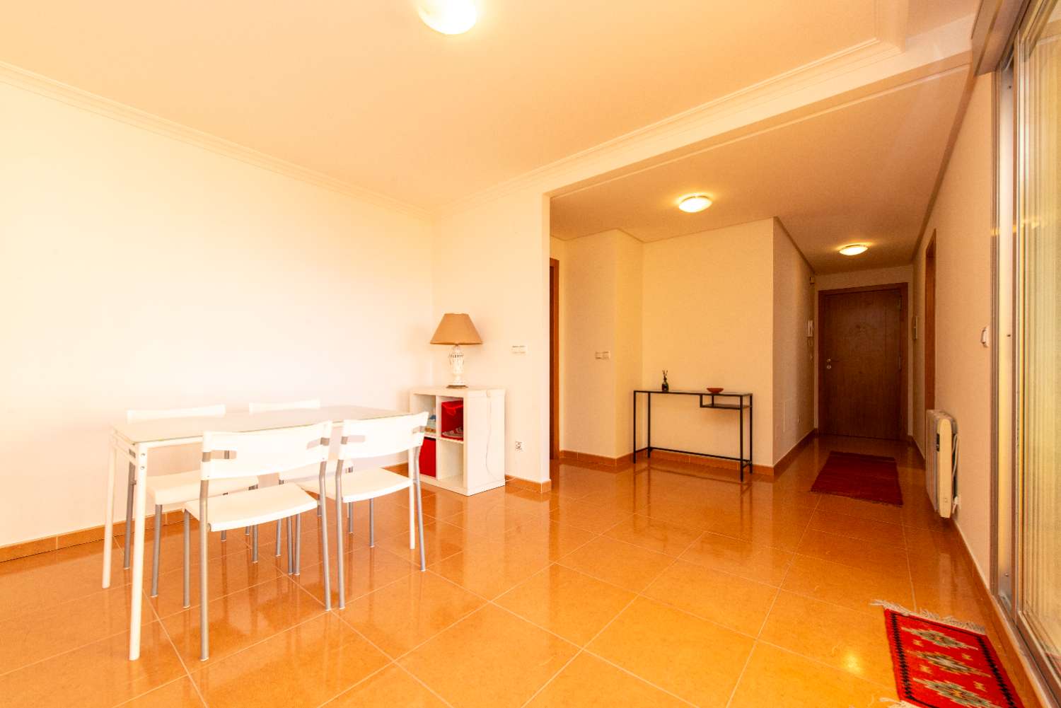 A7228: Apartment with terrace with beautiful views of the sea... in Raxo, 50 meters from the beach