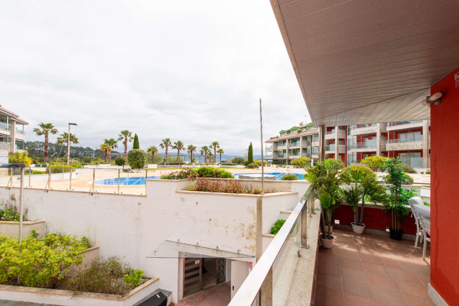 Sanxenxo: A7249: Portonovo, vistas al mar y a la piscina...