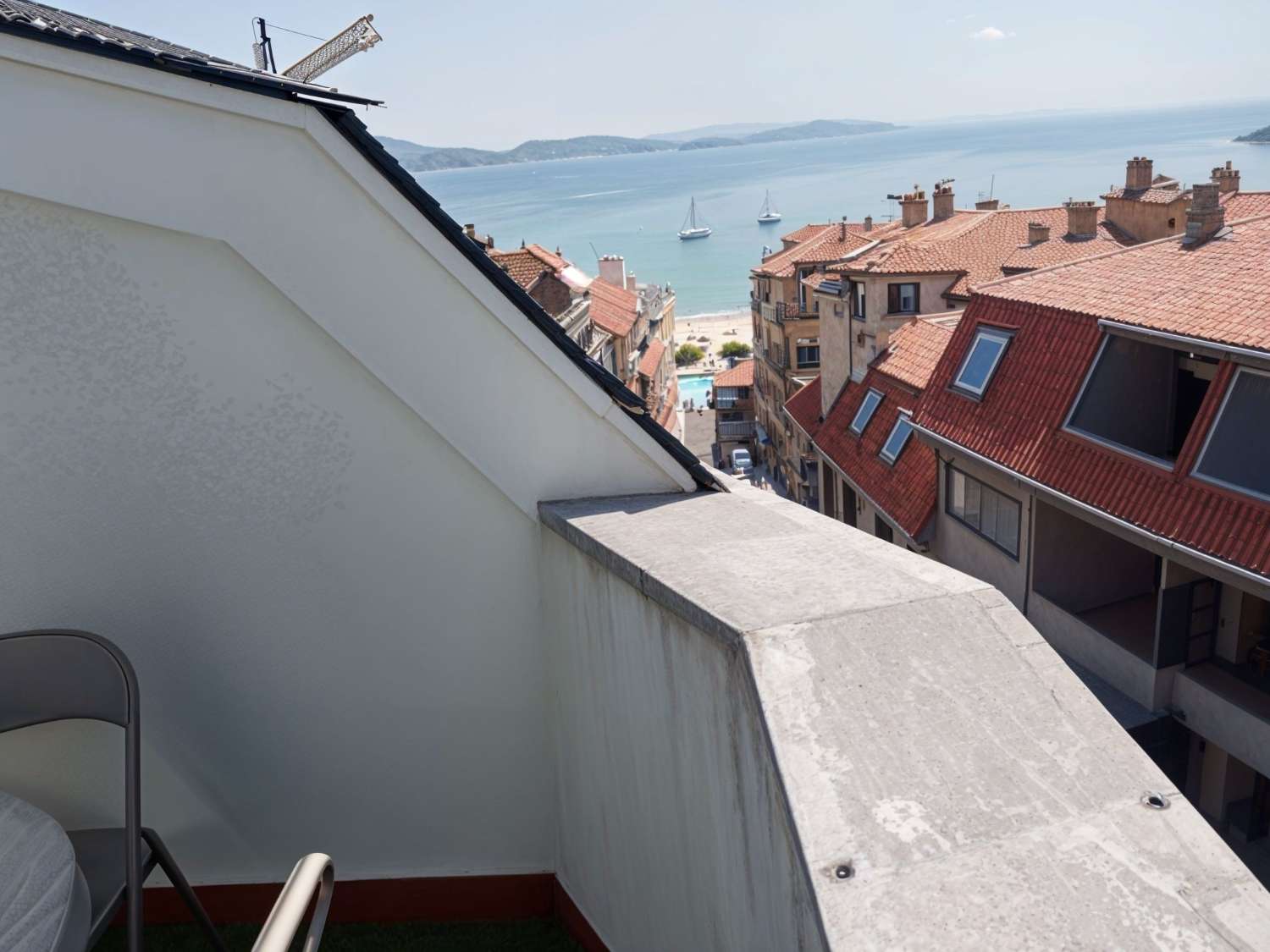 Sanxenxo: A7260: Atico con terraza con preciosas vistas al mar