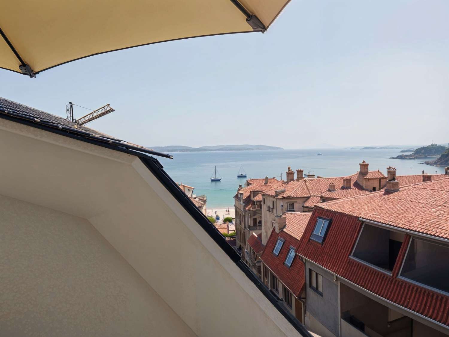 Sanxenxo: A7260: Atico con terraza con preciosas vistas al mar